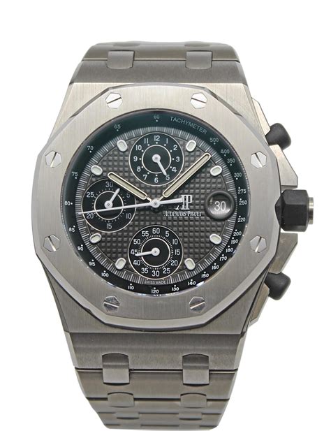 audemars piguet royal oak offshore chronopassion titanium|royal oak offshore collection sale.